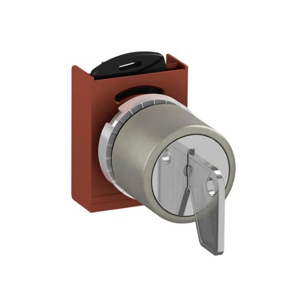 Springer Controls Co ABB Keyed Selector, 22mm, Metal, 1 Key Code, I CAM, P9M-SCI0C01 P9M-SCI0C01 - main